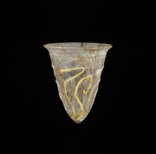 Cone Beaker with Snake-Thread Decoration