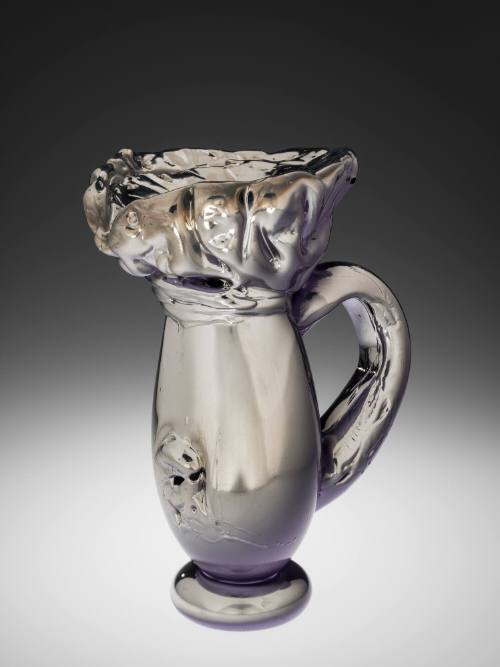 Light Purple Silver Carpaint Pitcher