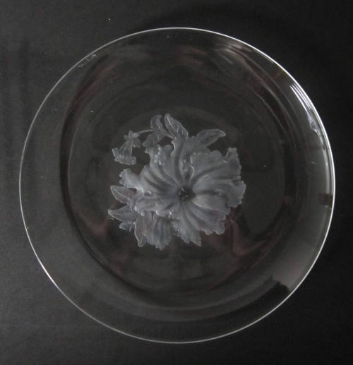 Plate with Petunia