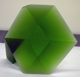 Spatia Virides I (Illusive Cube with Prism)