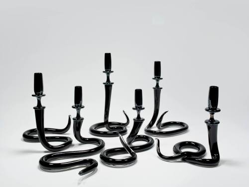 "Serpentine" Candlesticks