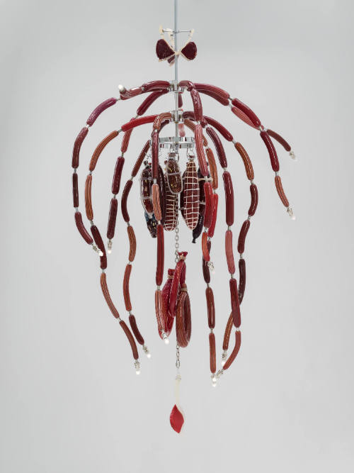 Meat Chandelier